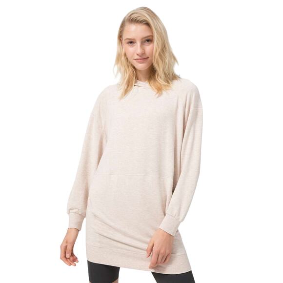 Lululemon Heathered Cashew Seek Stillness Hoodie Pullover Size L/XL - Picture 1 of 10